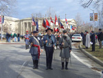 Parade at the Annual General Lee and General Jackson Birthday Ceremony sponsored by the Col. Harry W. Gilmor Camp, SCV and the Maryland Division, UDC.